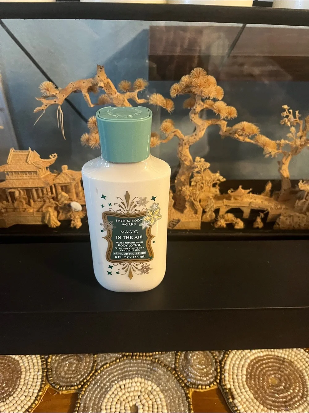 Bath & Body Works White & Teal Magic In The Air Body Lotion